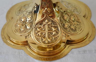 Solid Sterling silver Gothic Chalice